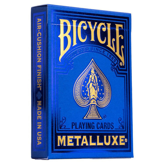 Bicycle: Metalluxe Playing cards blue