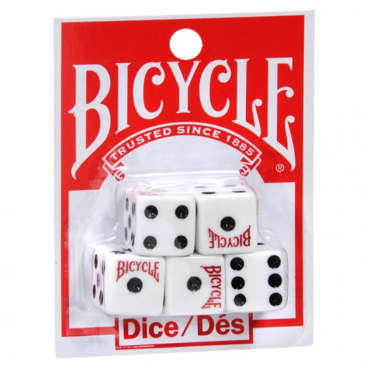 Bicycle - Classic d6 Dice (5 dice/set)