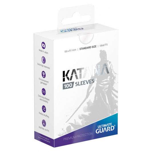 Katana Sleeves - 100ct - Transparent