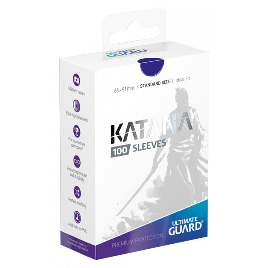 Katana Sleeves - 100ct - Blue