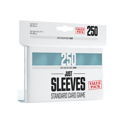 Just Sleeves - Standard Card Game - Clear Value Pack