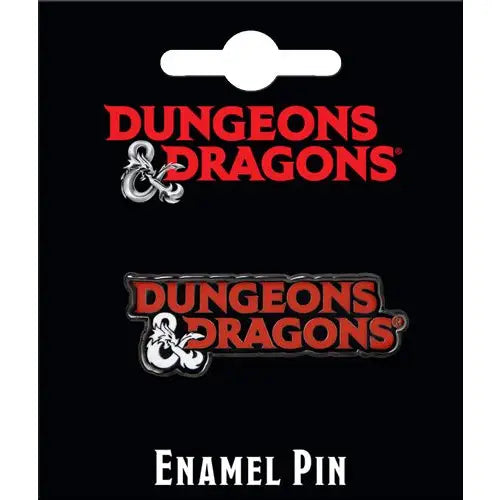 Dungeons & Dragons Logo Enamel Pin