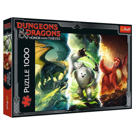 Puzzle: D&D: Legendary Monsters of Faerûn 1000 Piece