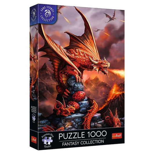 Puzzle: Anne Anne Stokes Fire Dragon 1000 Piece (Prime)