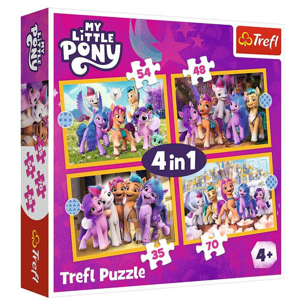 Puzzle: MLP: Meet The Ponies 4in1