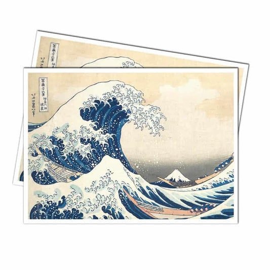 Apex Deck Protector Sleeves - The Great Wave (105ct Pack)