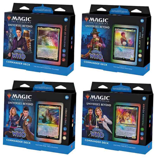 MAGIC THE GATHERING: UNIVERSES BEYOND: DOCTOR WHO COMMANDER DECK